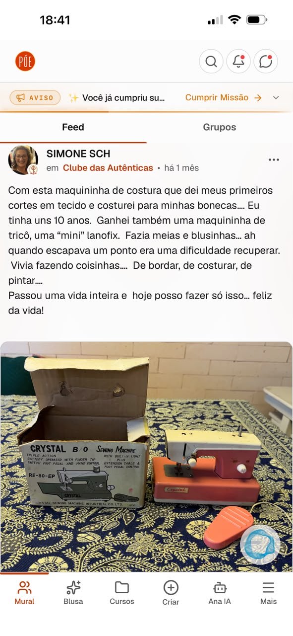 Simone conta no app que deu seus primeiros cortes numa maquininha aos 10 anos